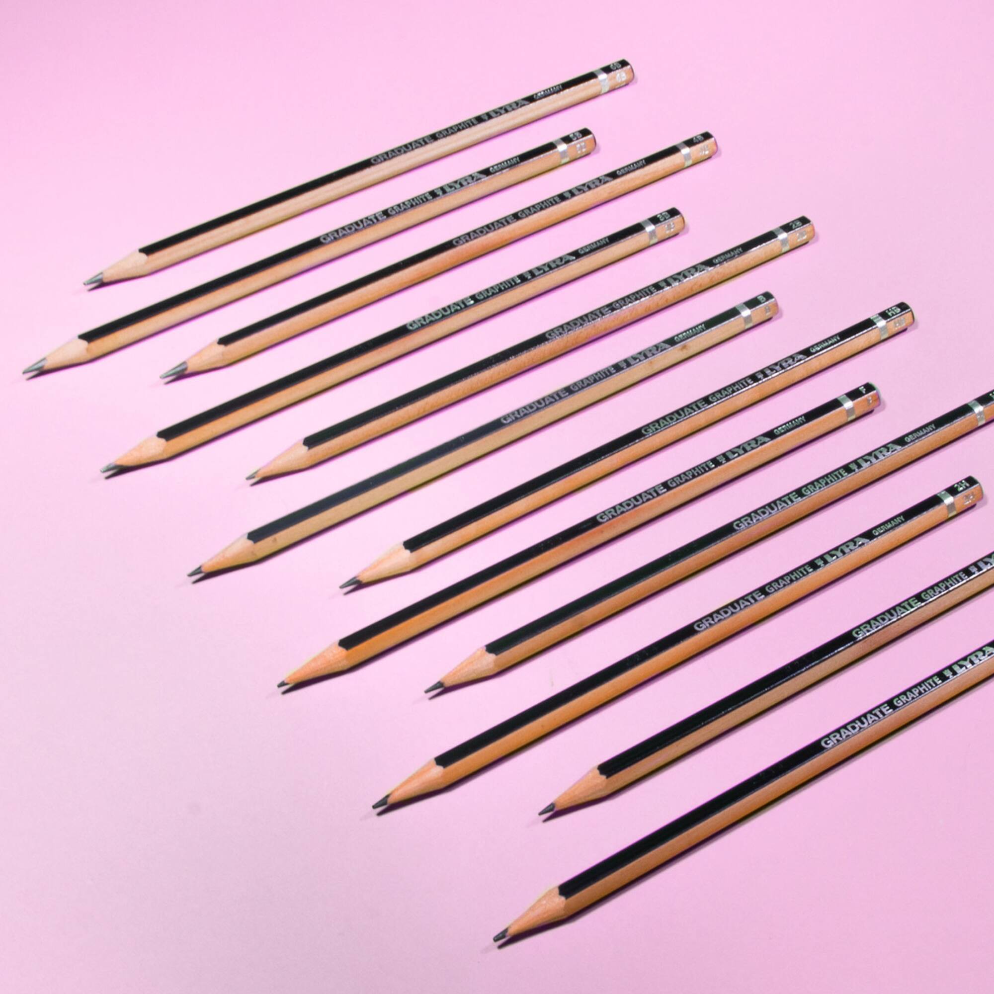 Lyra Graduate Student-Grade Graphite Pencils, 12ct.